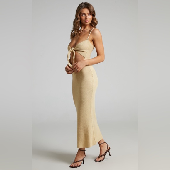 KNOTTED MAXI IN TAUPE - Picture 4 of 15